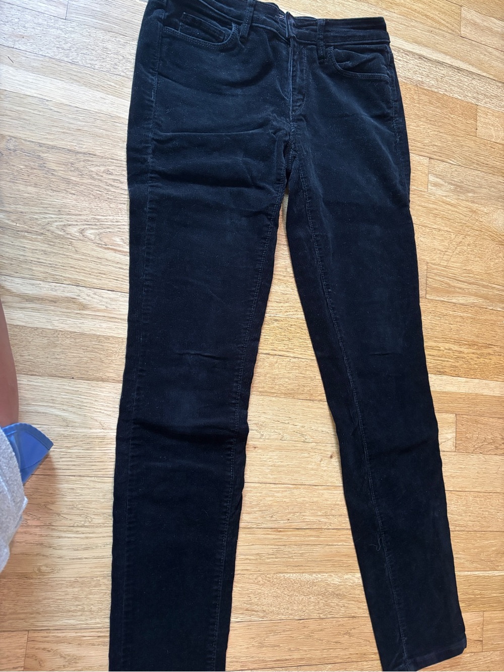 LOFT Black Skinny Corduroy Jeans